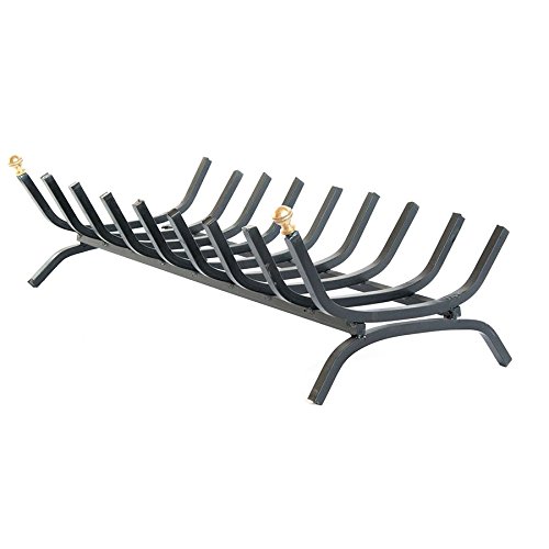 Brûleur De Bois Pour Cheminée Ou Foyer En Fer Forgé Avec