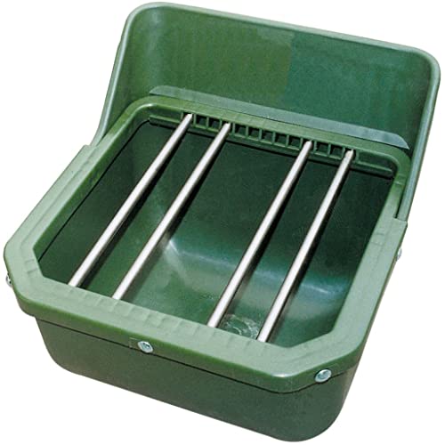 Kerbl Comedero para pienso Concentrado-comedero para Potros, con Barras de Metal