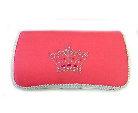 Crown Pink Baby Travel Wipes case