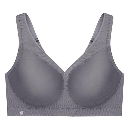 Image of Glamorise Full Figure Plus Size MagicLift Seamless Sports Bra Wirefree #1006
