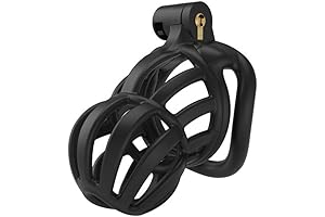 Chasty Cage for Men's Sleep: Lightweight Nylon Resin Black Chasty Devices