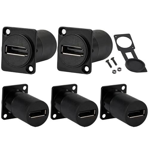 Coupleur DisplayPort femelle double entrée DP 1.4 pour écran 3D