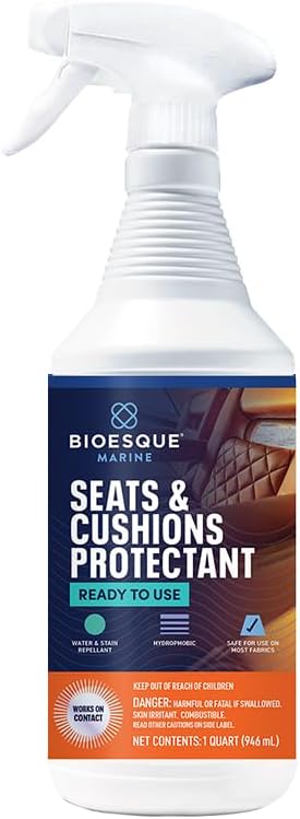 Bioesque Marine Seats & Cushions Protectant, 32 Fluid Ounce (Pack of 1)