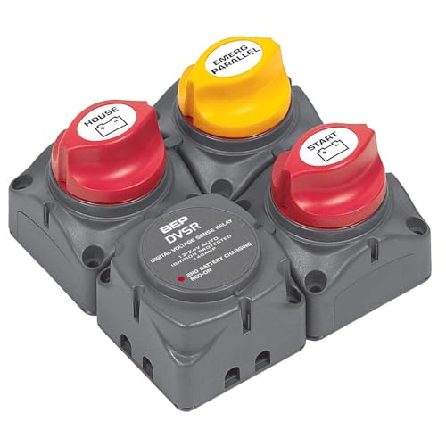 Square Battery Distribution Cluster BEP Marine répartiteur de batterie bateau
