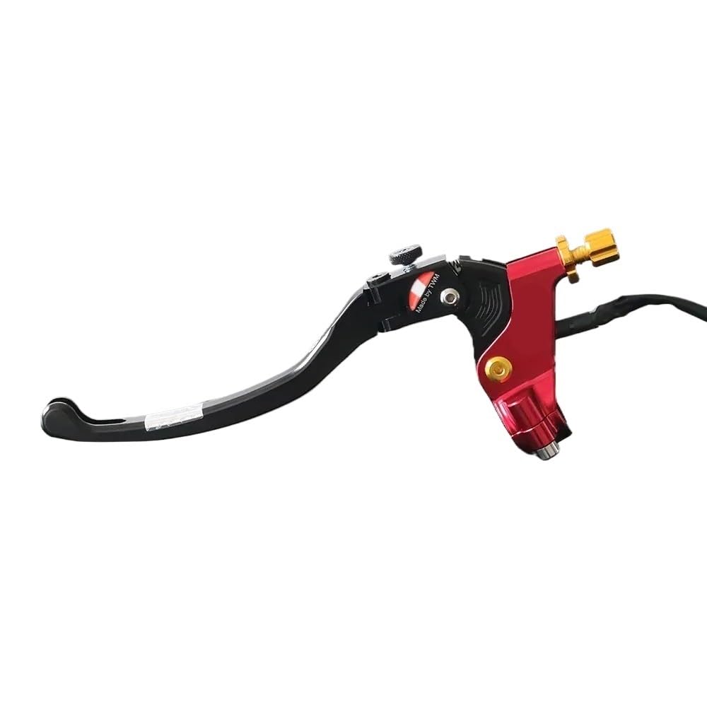 Mango Palanca Freno Palanca de Freno y Embrague para Motocicleta, Cable CNC 22 mm 7/8", Universal, para Motos Cross HPK, ATV, etc(Black)