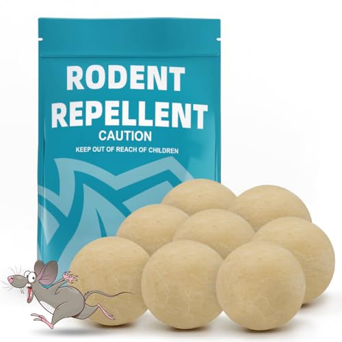 KQPNMJ Repelente De Roedores, Repelentes De Ratones para Interiores, Repelente De Ratas para El Hogar, Mejor Que Ultrasonido, Disuasivo De Ratones-8P