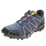 Salomon Men's Speedcross 3 Trail Running Shoe, Slate Blue/Black/Deep Blue, 9.5 D US