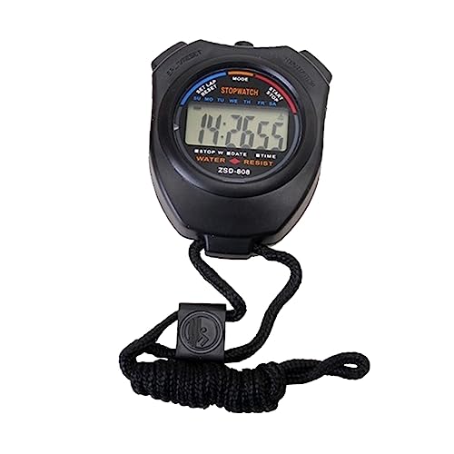 Milisten Sports Timer Watch Professional Electronic Timer Stopwatch with 1/100 Second Precision Durable for