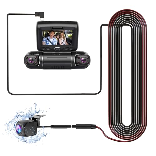 Pruveeo D90 4CH Dash Cam Bundle — 4-Channel 1080P Front, Rear, and Side Cameras Image 2