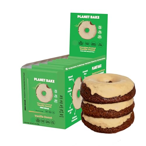 PLANET BAKE Vegan Donut - Gluten Free, Sugar Free, Soy