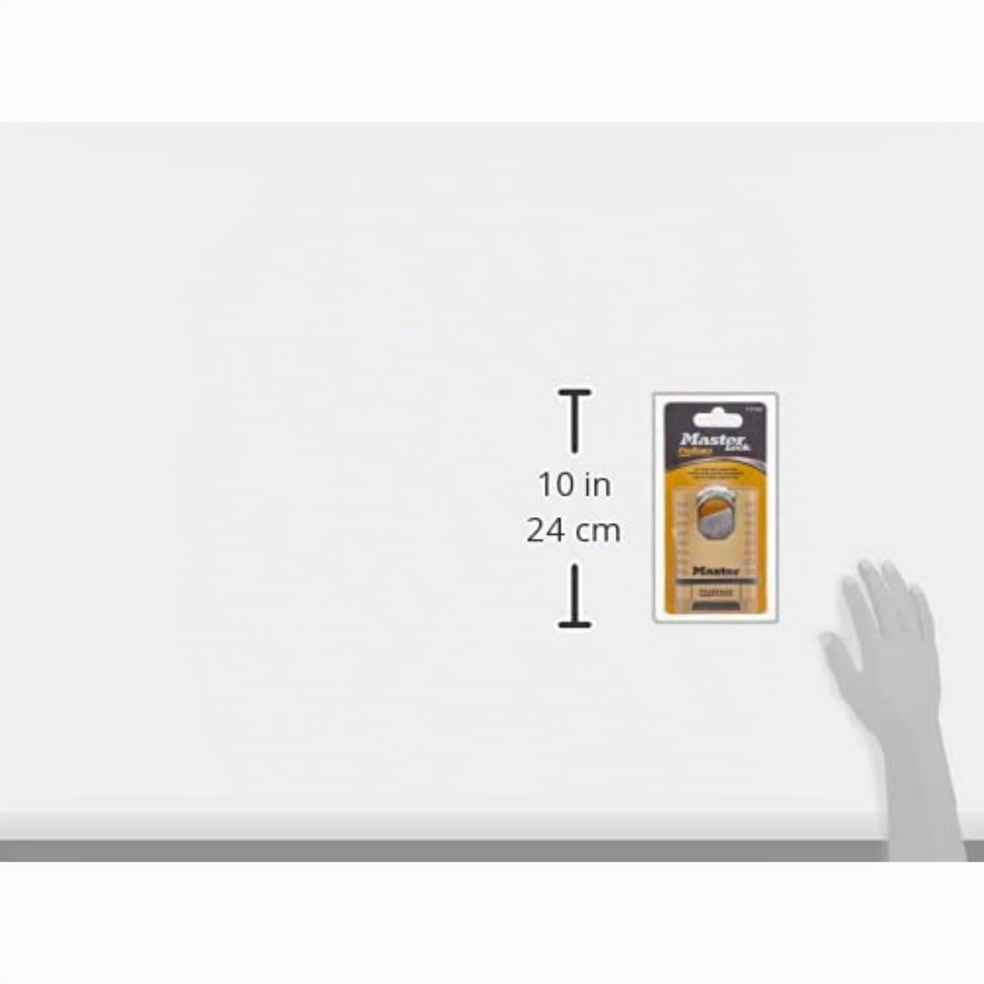 Master Lock ProSeries Cadenas en laiton, définissez votre propre serrure à combinaison, serrures de qualité commerciale avec code pour outils, clôtures, portails, 6,3 cm de large, 1177D
