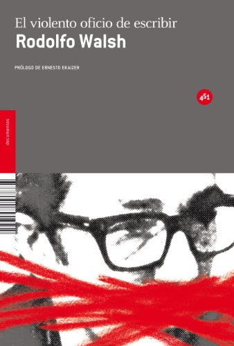 Portada de El violento oficio de escribir