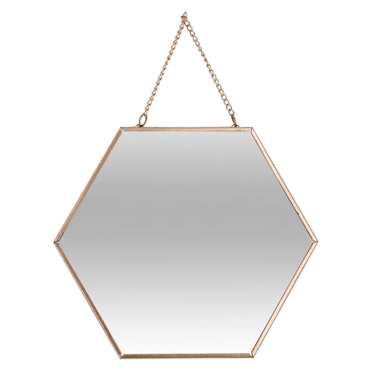 ATMOSPHERA CREATEUR D'INTERIEUR - Set di 3 specchi Dorati l20 25 30cm