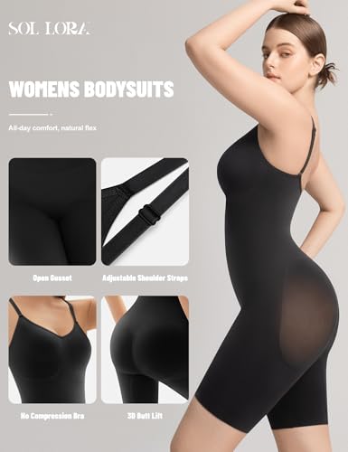 Bodysuit Shapewear for Women Seamless Body Shaper Tummy Control Snatched Waist Butt Lifter Sculpting Full Body Suit2