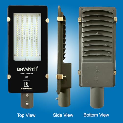 Image of DHVANTH LED 100 WATT Outdoor Waterproof Street Light with Osram LED, Aluminum Body, IP 65 Driver for Outdoor use. (100Watt-1)