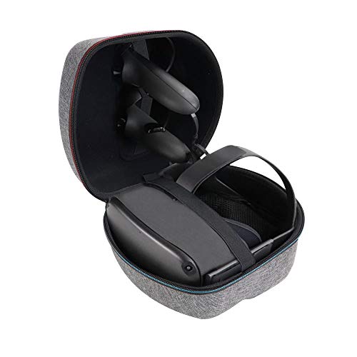 Eyglo - Funda de Transporte para Auriculares Oculus Quest Todo en uno VR Gaming Headset Funda Protectora de Viaje de Alta Capacidad para Controladores táctiles, Cable de Carga y Adaptador