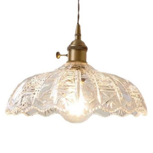 Lampe suspendue design en verre soufflé au style minimaliste nordique