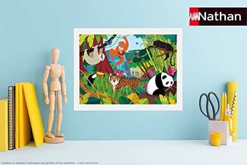 Nathan puzzle 45 p Les animaux de la jungle - vue 6