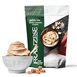 Franzese Salted Caramel Gelato Mix | Create Homemade Gelato in Minutes, Ice-Cream Maker Ready - (Gourmet, Gluten Free. Makes Sorbets & Homemade Desserts Too), Imported from Italy | 6 servings
