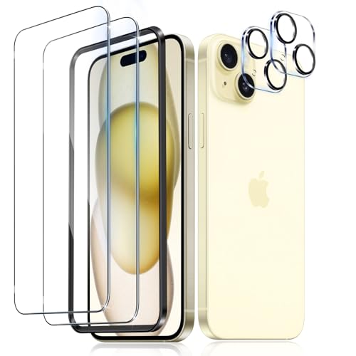 Liilaa Vetro Temperato Compatibile con iPhone 15