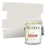 PRESTIGE Paints Interior Paint and Primer In One, 1-Gallon, Eggshell, Comparable Match of Sherwin Williams* Eider White*