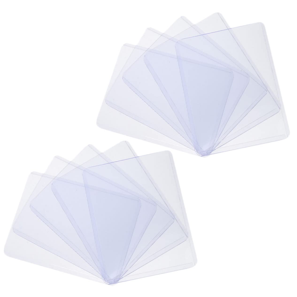 Pochettes protéger cartes jeux transparentes réutilisables contre l'usure