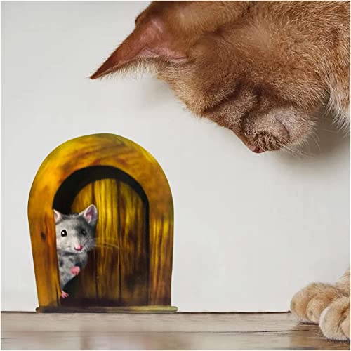 Set 5 Pegatinas 3D Ratones para Pared miniatura 1