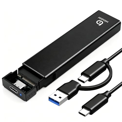 Xiaobi M.2 NVMe SSD Enclosure, Tool-Free Installation,...