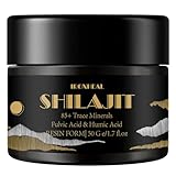 shilajit Supplement with Fulvic Acid & Trace Minerals, shilajit Resin Organic High Nutritional Potency for Immune Support, Cleanse, Brain Booster and Energy