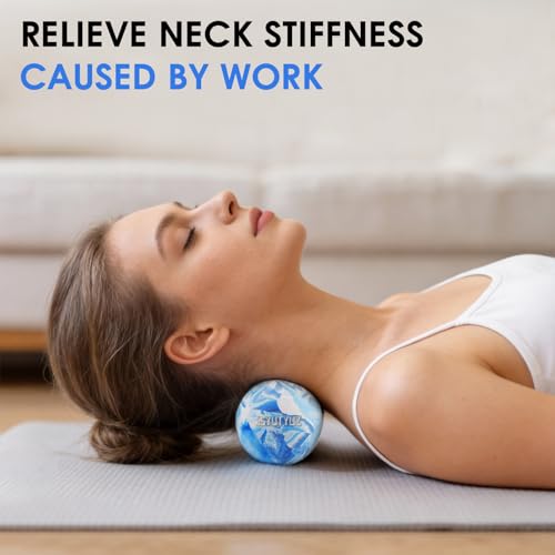 Lacrosse Massage Balls for Myofascial Release,Blue - Additional View