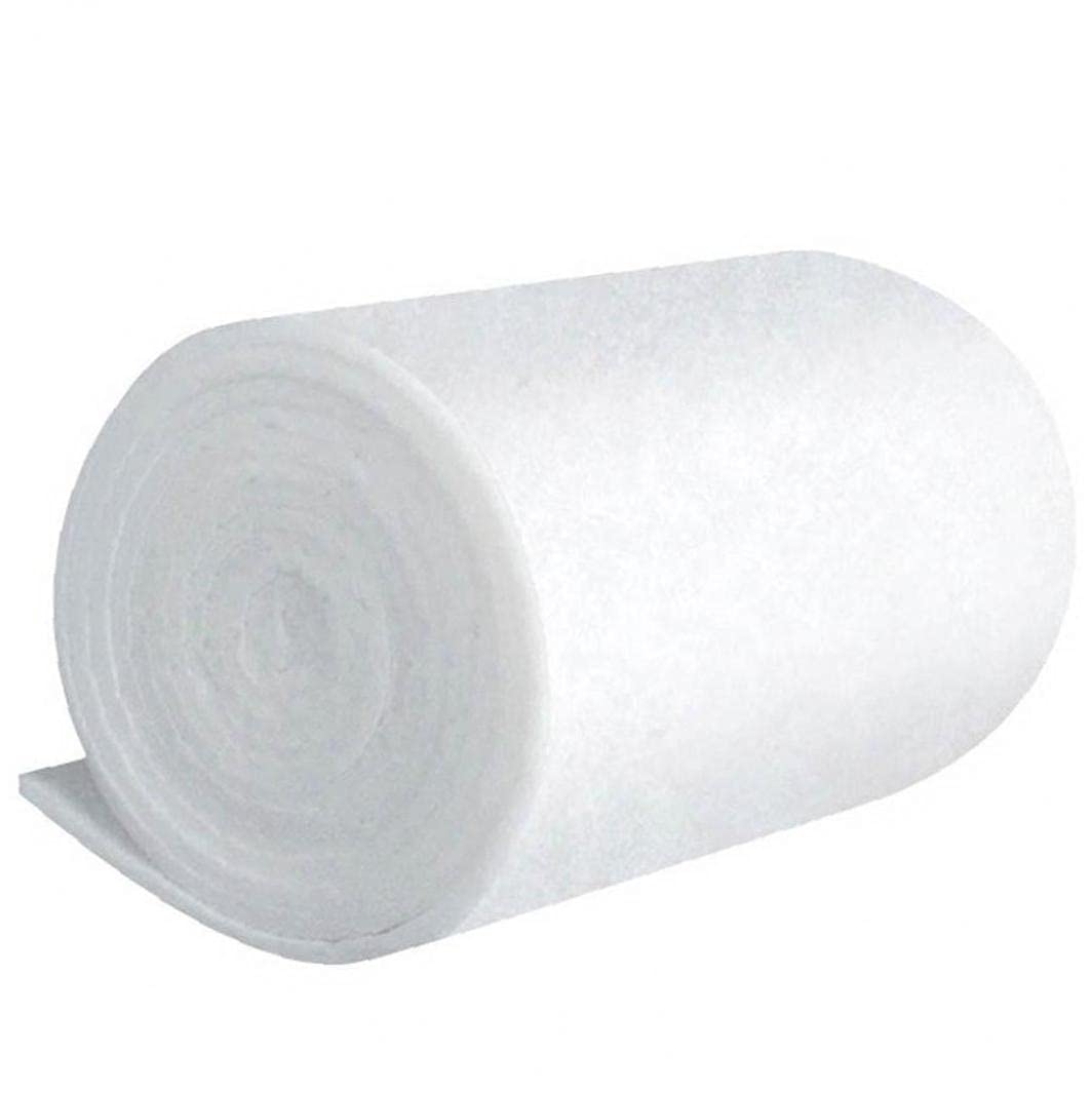 Onsinic White 1Pc Aquarium Filter Pad Biochemical Cotton Filter Foam Sponge Media Roll Pad Cut To Fit Most Filters Fish Tank Water Cleaning Supplies, 30X50x2.5cm