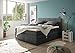 Produktbild Froschkönig24 Tacoma Boxspringbett 160x200cm Bett Doppelbett Ehebett Komfortbett Anthrazit, Ausführung:Variante 4