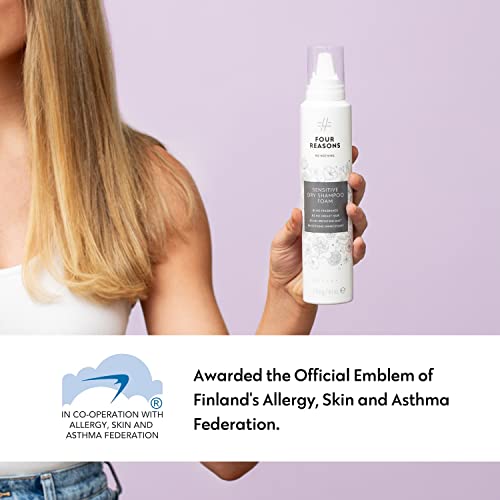 No Nothing Sensitive Dry Shampoo Foam For Women- Fragrance Free Dry Shampoo Mousse For Instant Hair Refresh - 100% Vegan & Cruelty Free Waterless Dry Shampoo For All Hair Types And Colors- 6.1 Oz. #TOP5