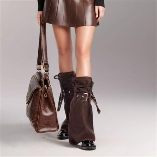 Grunge Y2k Fashion Leg Warmers Vintage Goth Emo Ice Skating Women3