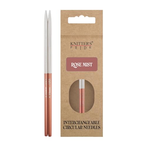 Image of Knitter's Pride Rosemist Normal Interchangeable Circular Needles 5 inch inch (13cm) - US Size 3 (3.25mm)