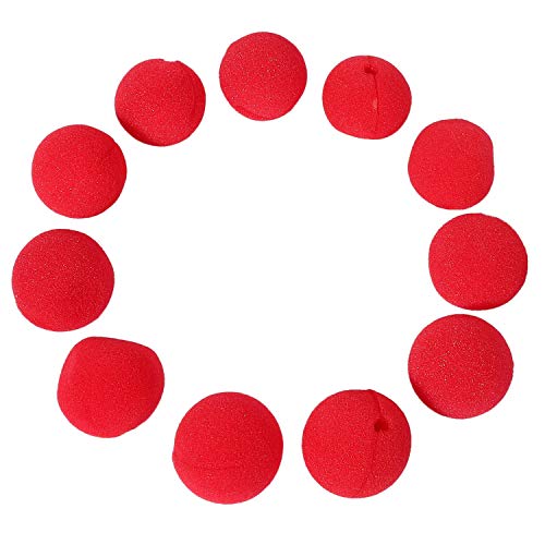 Vycowb 10 Pezzi Adorabile Rosso Palla Spugna Clown...
