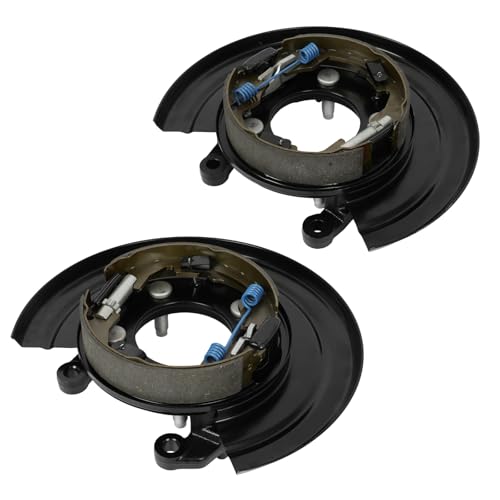 Image of SCITOO 926-272 926-273 Brake Backing Plate Rear Left & Right | For Ford For F-250 Super Duty 2005-2010,For Ford For F-350 Super Duty 2005-2012,For Ford For F-450 Super Duty 2011-2012 2PCS