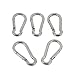 Produktbild joyMerit 5 Stk. Edelstahl Schnellkupplungen Birnenförmiger Karabiner Seilkabel Schäkelverbinder - 304-4mm