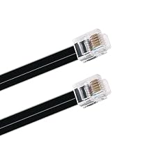 RJ12 6P6C to RJ12 6P6C Cable for Replacing Fanatec ClubSport Shifters/Pedals Cable 6.6ft