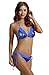 zeraca Women's Sequins Triangle Bikini Bathing Suits
