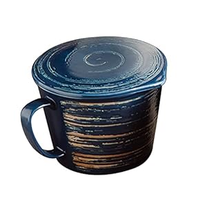 Deuyo Deuyo Ramen-Schüssel mit Deckel Blau