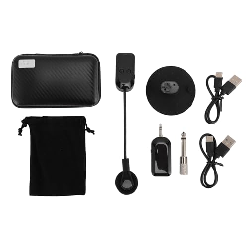 2.4G Instrument Pickup 2.4G Instrument Microphone Pickup System for Guitar Violin Accordion Cello Zither Lute Stage Performance