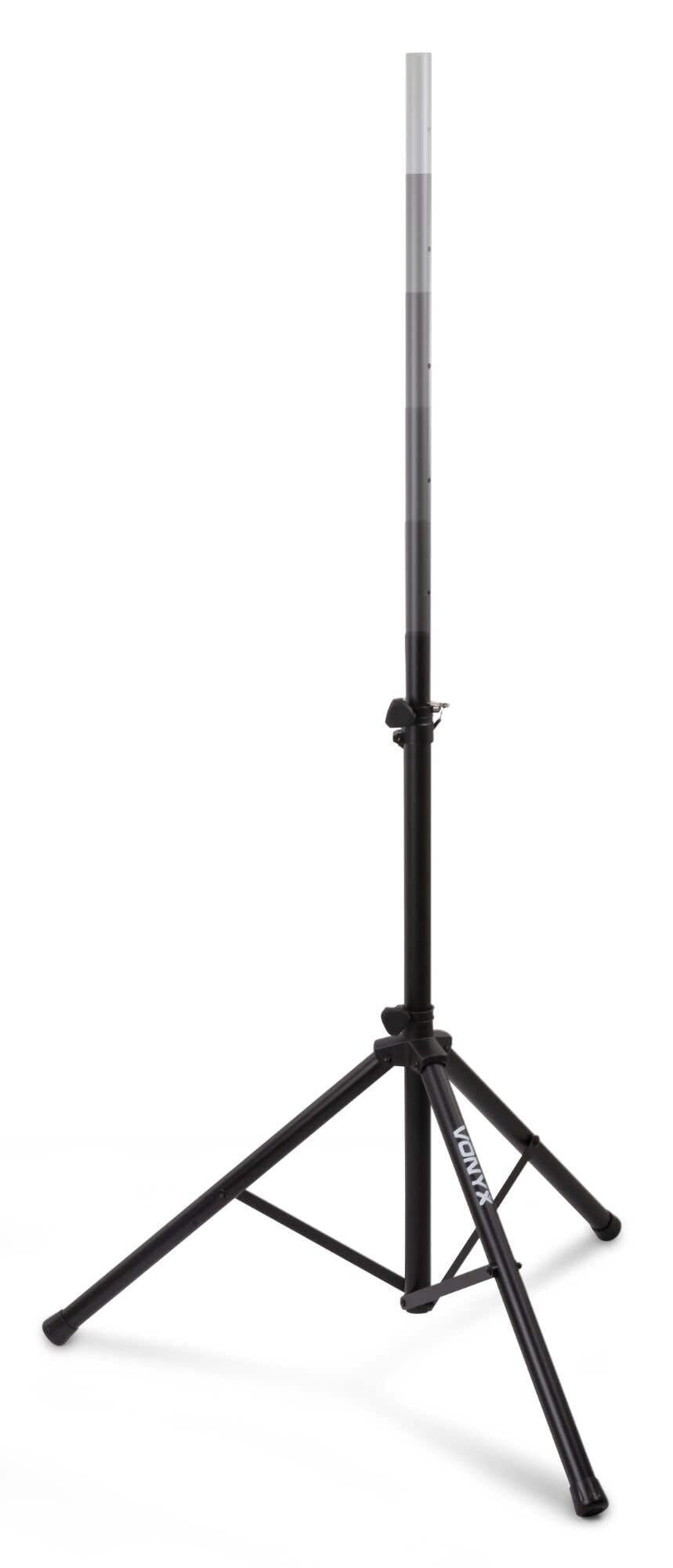 Vonyx PRO X1A - Akku Partybox Bluetooth Lautsprecher Groß, 2er Set inkl. Stativ, 250 Watt, 22 Std. Akku, AUX & Line, Mobile PA Anlage, 3-Kanal Mixer, Stereo Pairing - Mobile Musikbox Groß, USB & MP3