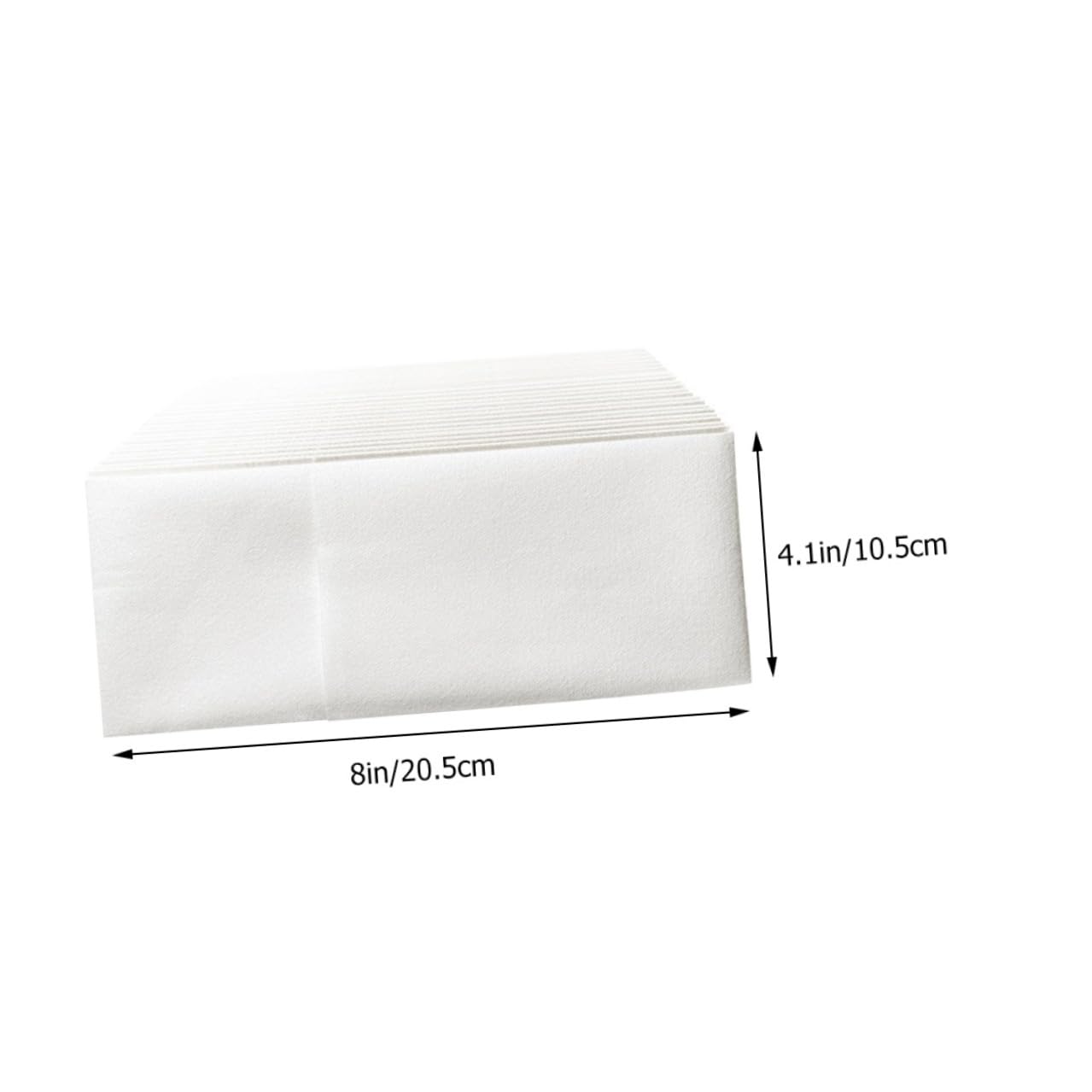 Mikinona 50 piezas Servilletas Desechables de Pulpa de Gruesas y Absorbentes para Restaurante Hotel Fiesta Decoración Mesa