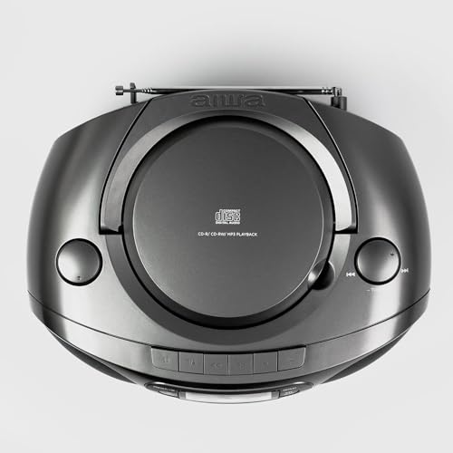 CD-Radio Aiwa BBTC-550BK – Tragbares Radio mit Bluetooth und USB