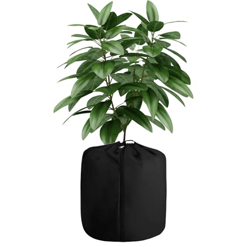 SilverChry Housse Antigel Plantes, Housse Thermique Plantes Pot, Housse d'Hivernage Plantes Pot, Protection Pot Fleur Hivernale, Housses Protection Antigel Pots Fleurs, Sac Protection Plantes Pot