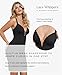 Popilush Women's 2025 V Neck Mini Slip Dress Sexy Lace Bodycon Shapewear Dresses Cocktail Evening Date Night Black