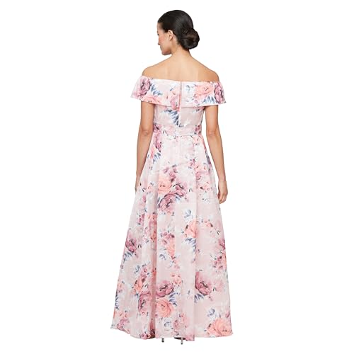 Image of Alex Evenings Women's Formal Long Ballgown Mother of The Bride Dress with Pockets