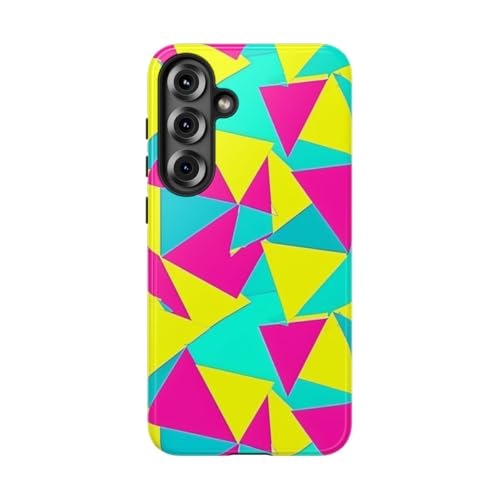 Coque rigide Samsung S25 Plus rose fluo protectrice et brillante