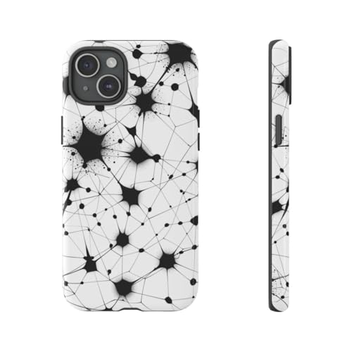 Coque rigide iPhone 15 Plus motif abstrait pour style urbain